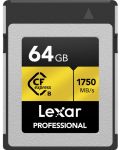 Карта памет Lexar - Professional, 64GB, CFexpress Type B - 1t